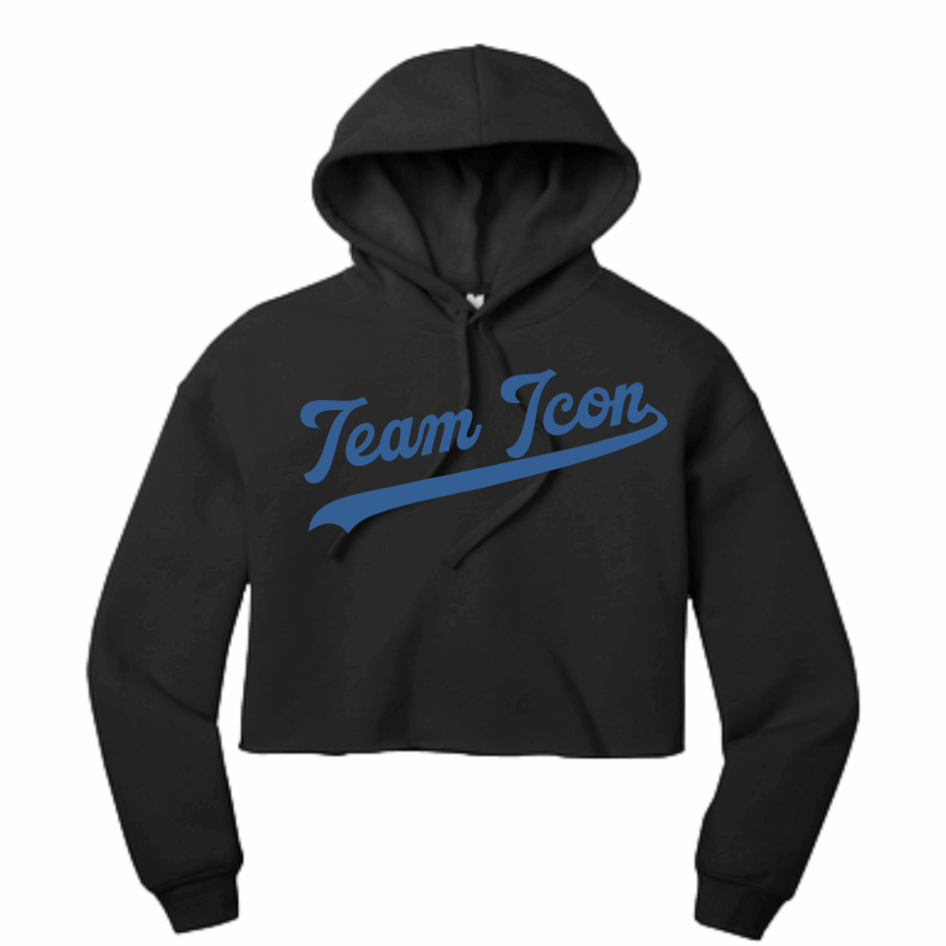 Team ICON TriBlend Crop Hoodie